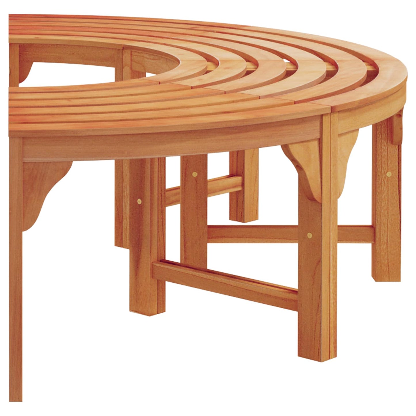 Trebens 2 pcs Naturlig 160 x 80 x 45cm Solid Eucalyptus Tre