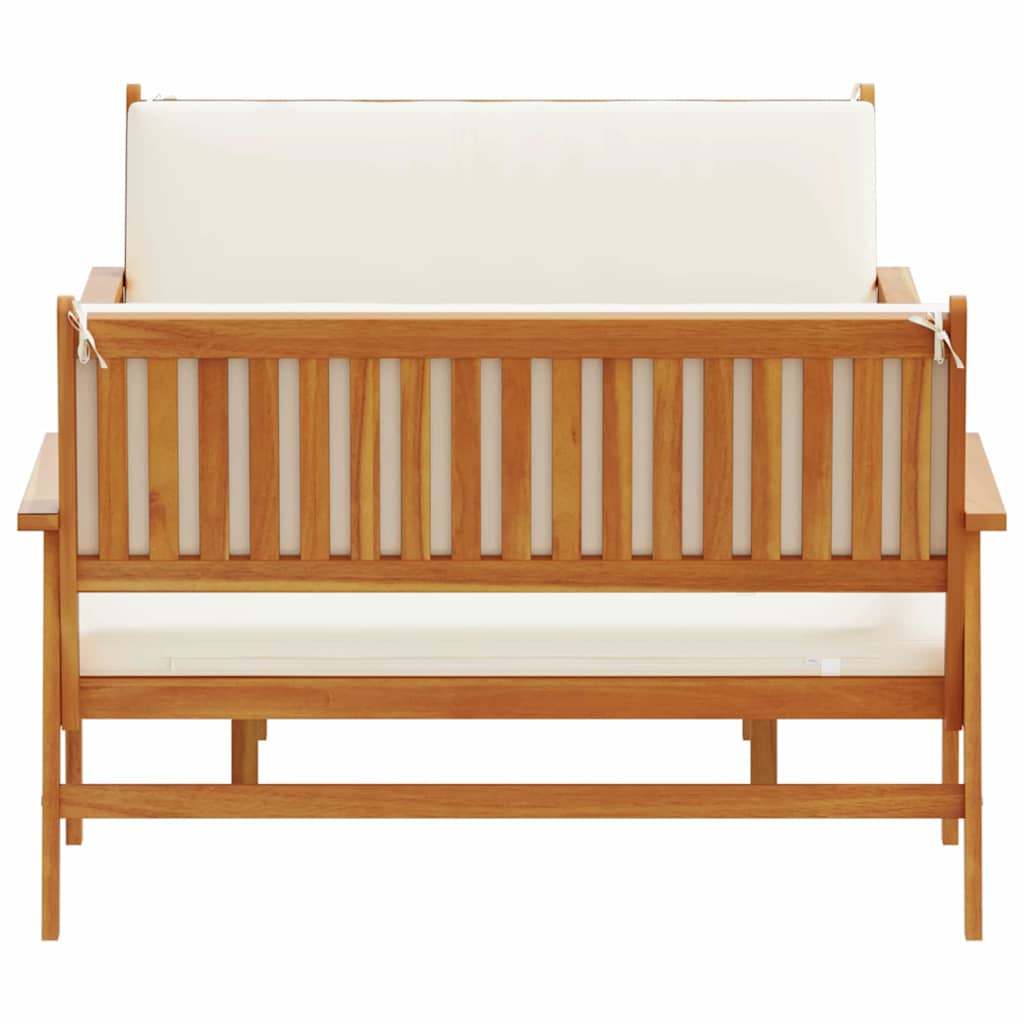 Hagesofa Set 3 pcs Brun 75 x 45 x 38cm Massivt akasietre