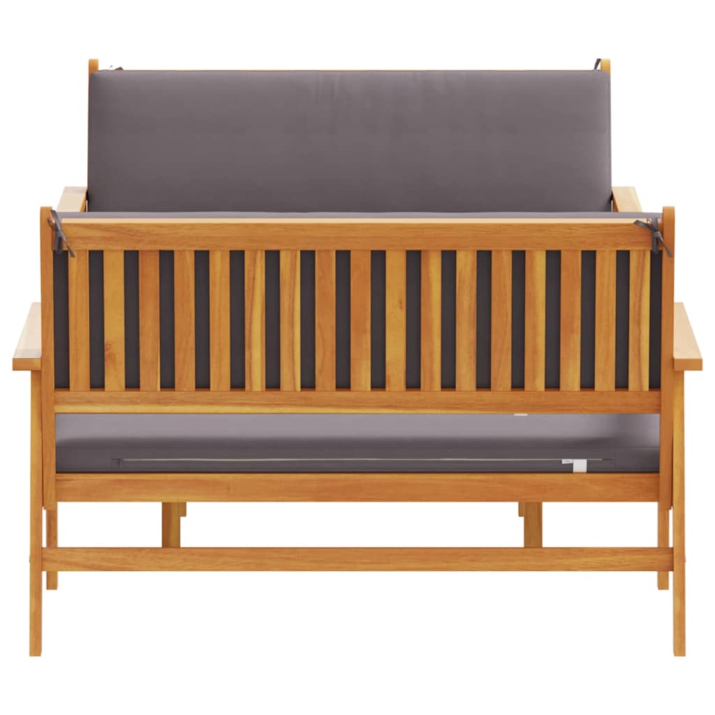 Hagesofa Set 3 pcs Brun 75 x 45 x 38cm Massivt akasietre