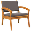 Bistrosett 5 pcs Brun 75 x 45 x 38cm Massivt akasietre