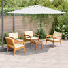 Bistrosett 5 pcs Brun 45 x 45 x 38cm Massivt akasietre
