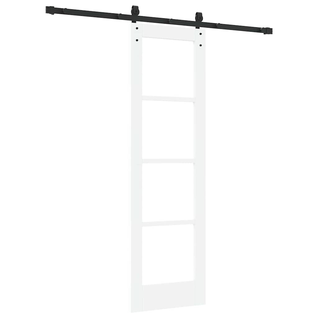 Skyvedør ORKDAL Hvit og svart 61 x 198,5 cm