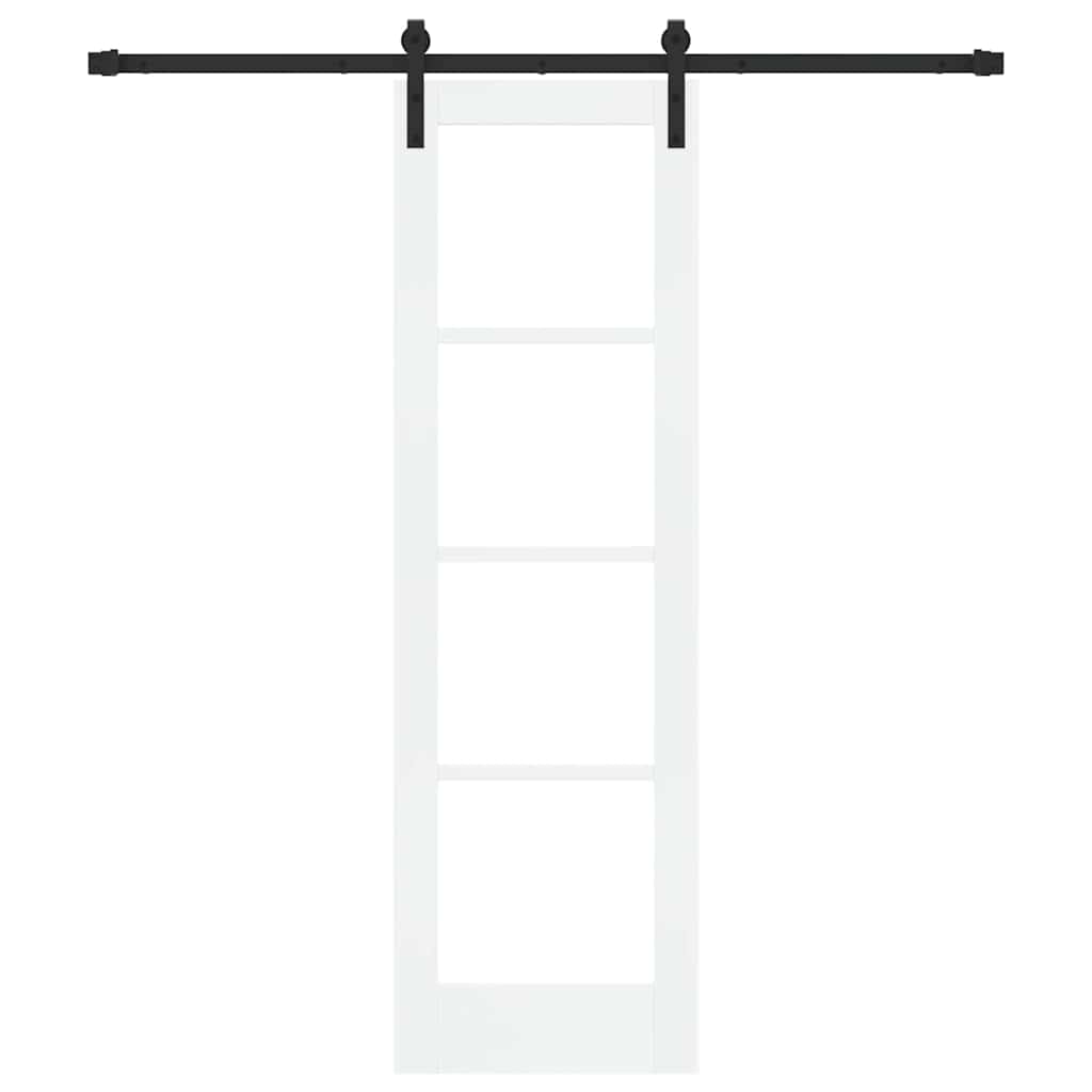 Skyvedør ORKDAL Hvit og svart 61 x 198,5 cm