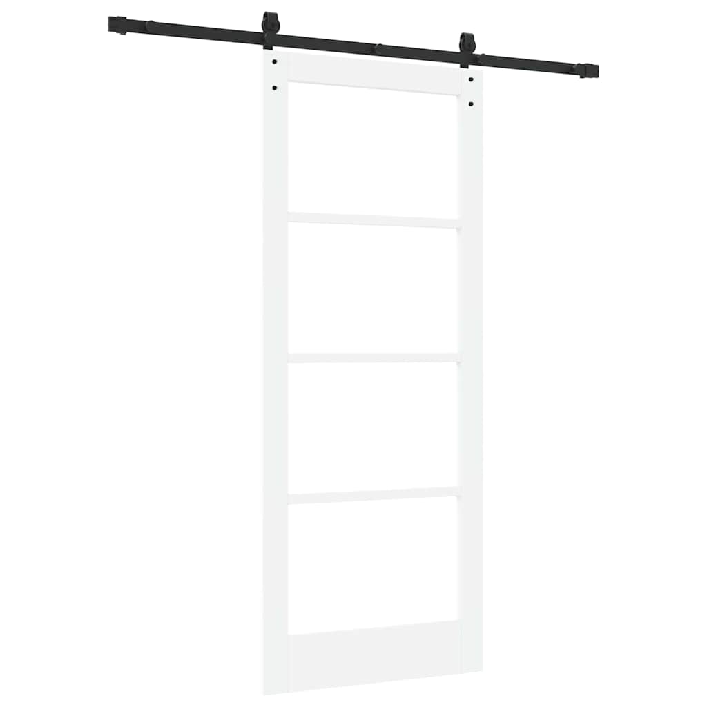 Skyvedør ORKDAL Hvit og svart 83 x 202 cm