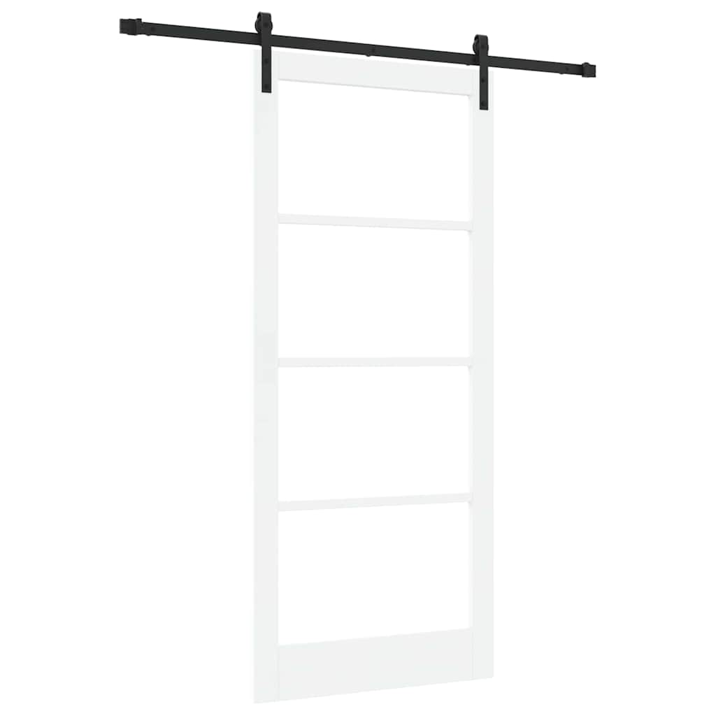 Skyvedør ORKDAL Hvit og svart 93 x 211 cm