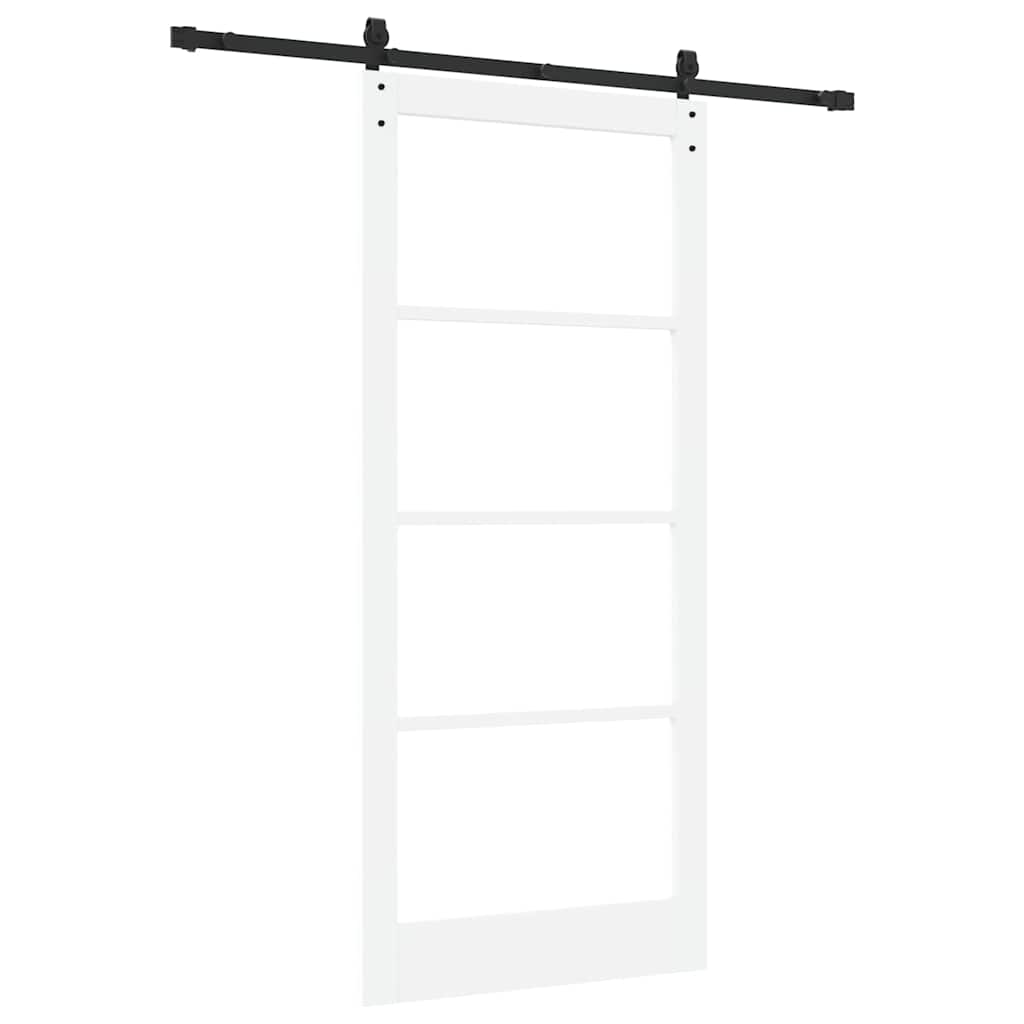 Skyvedør ORKDAL Hvit og svart 93 x 211 cm