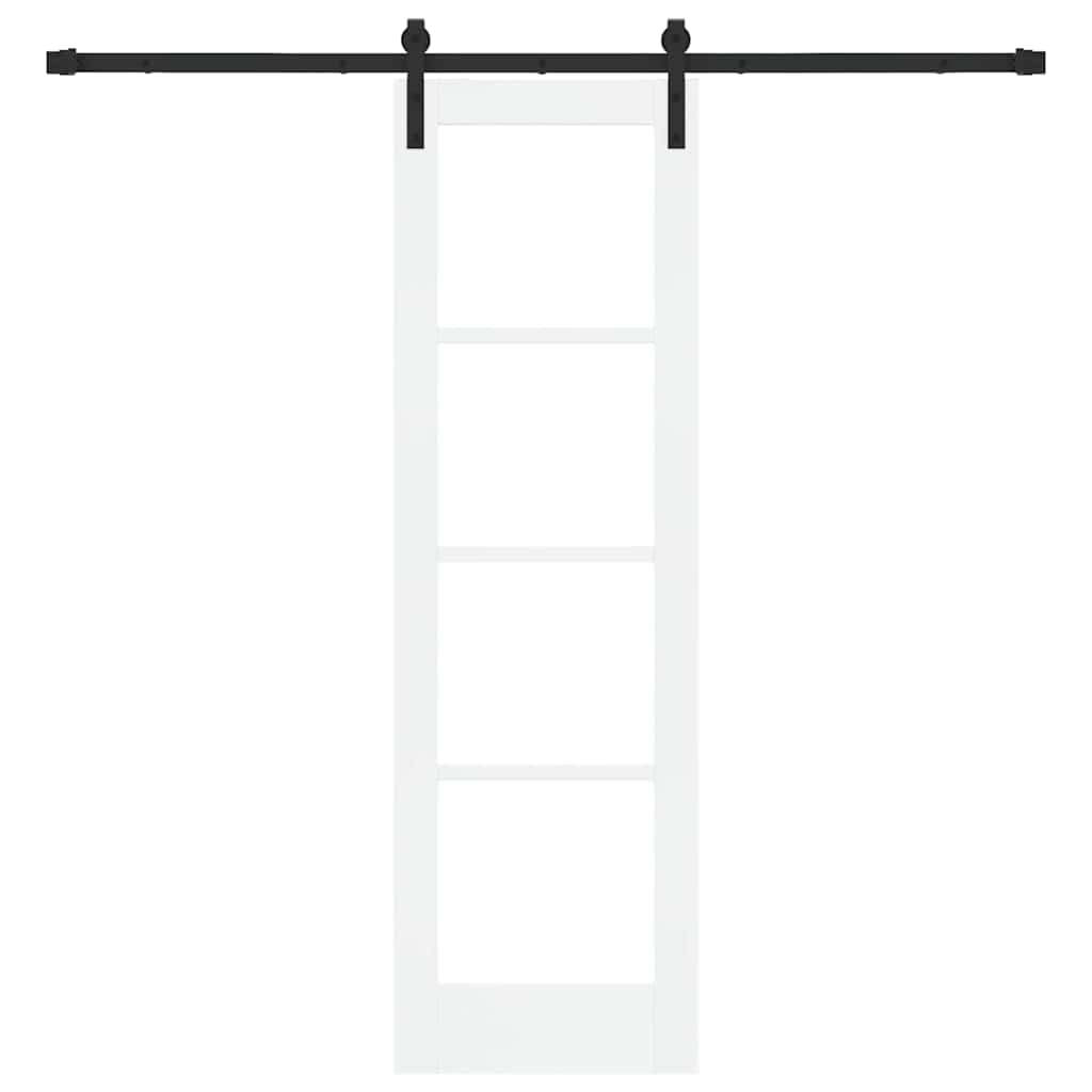 Skyvedør ORKDAL Hvit og svart 61 x 198,5 cm