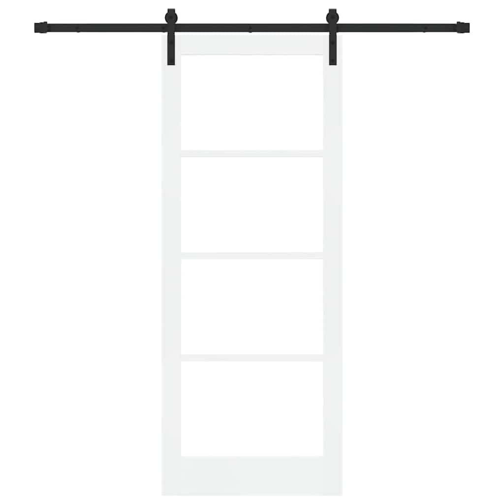 Skyvedør ORKDAL Hvit og svart 83 x 211 cm