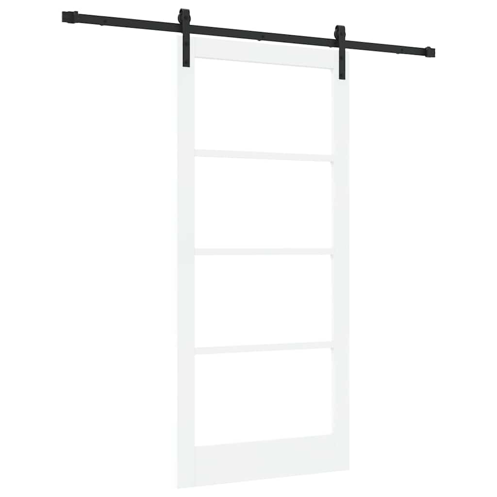 Skyvedør ORKDAL Hvit og svart 93 x 202 cm