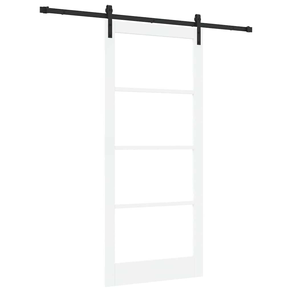 Skyvedør ORKDAL Hvit og svart 93 x 211 cm