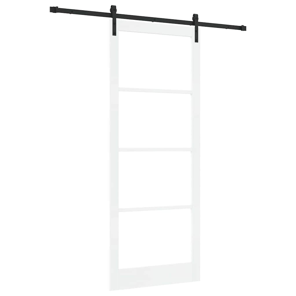 Skyvedør ORKDAL Hvit og svart 93 x 232 cm