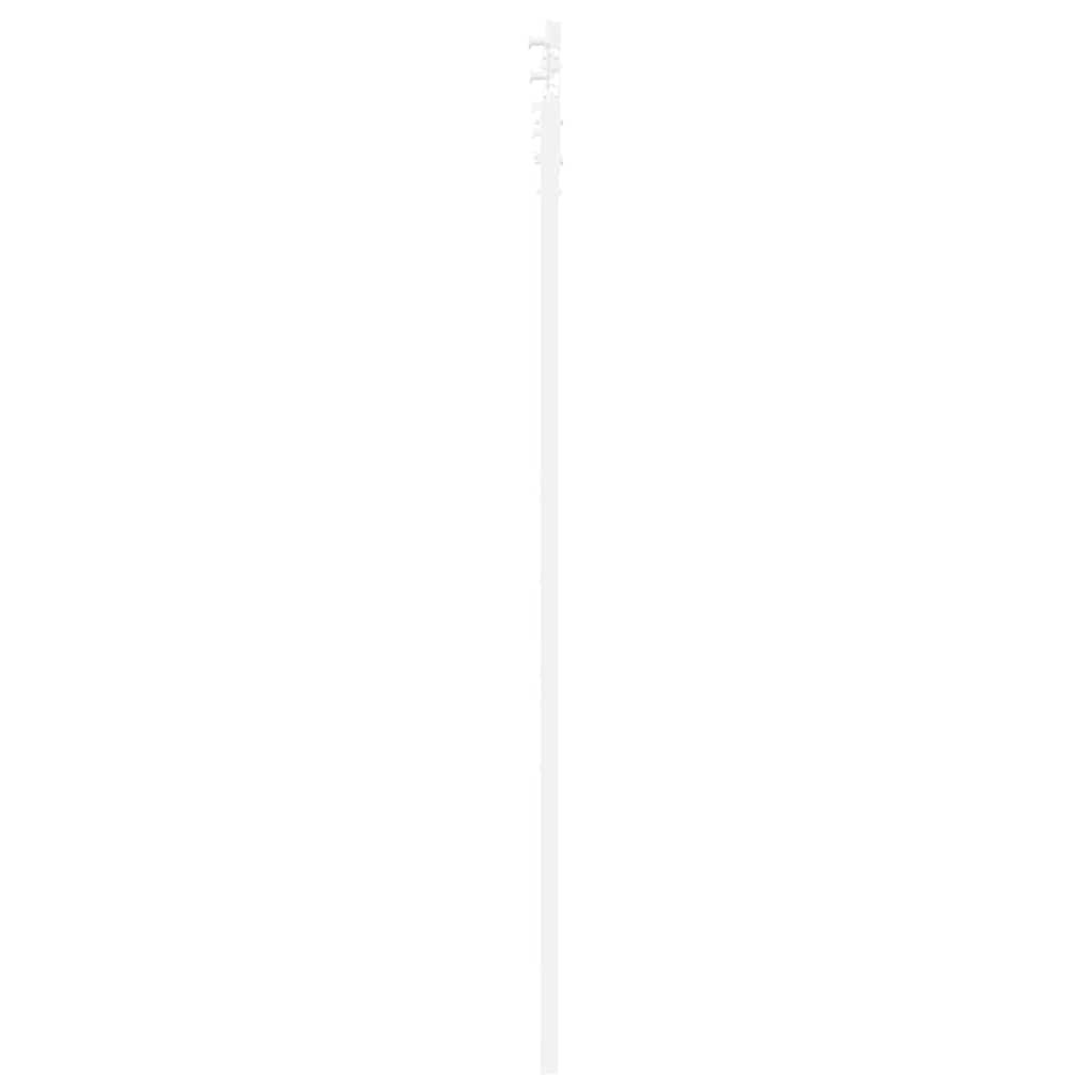Skyvedør ORKDAL Hvit 61 x 198,5 cm Massivt furutre og glass