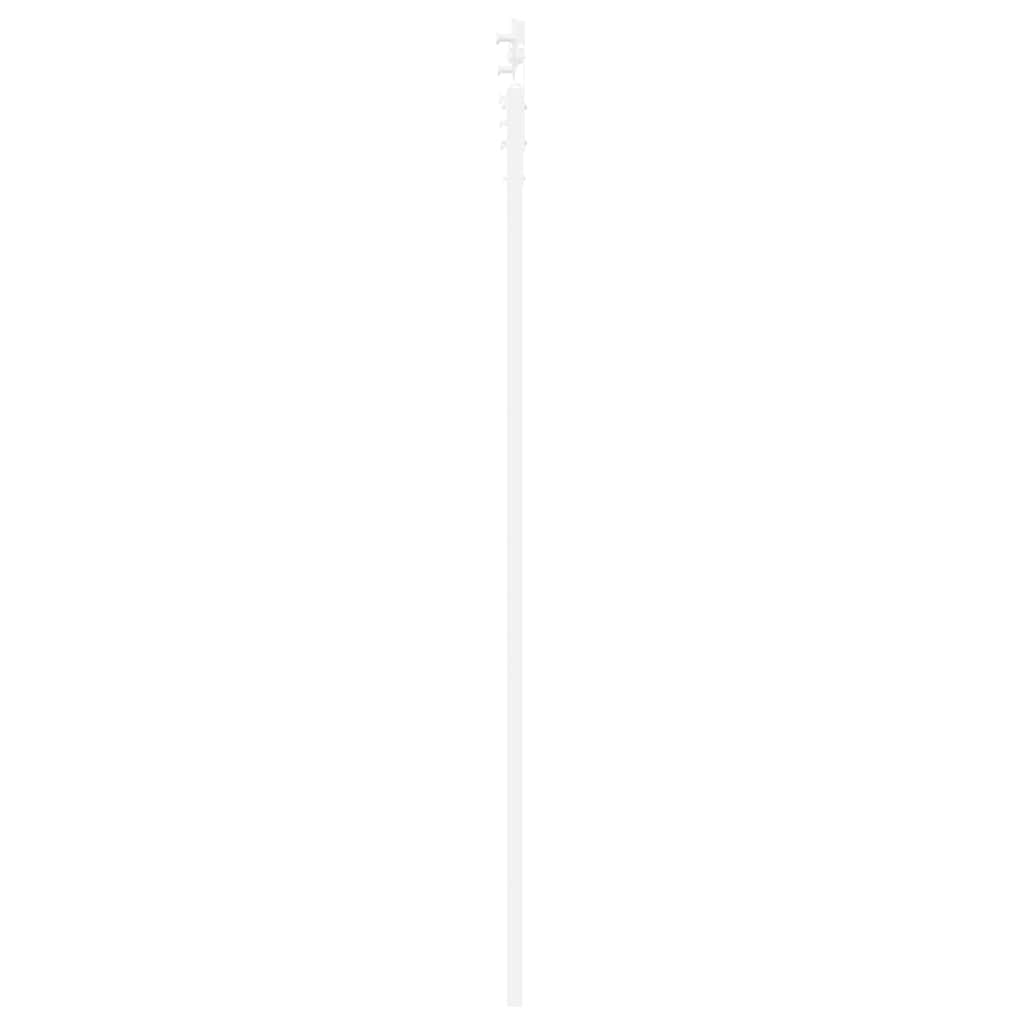 Skyvedør ORKDAL Hvit 83 x 211 cm Massivt furutre og glass