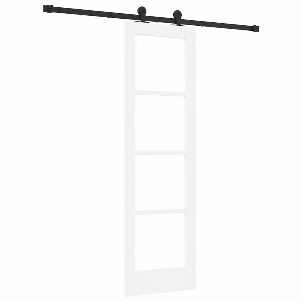 Skyvedør ORKDAL Hvit og svart 61 x 198,5 cm