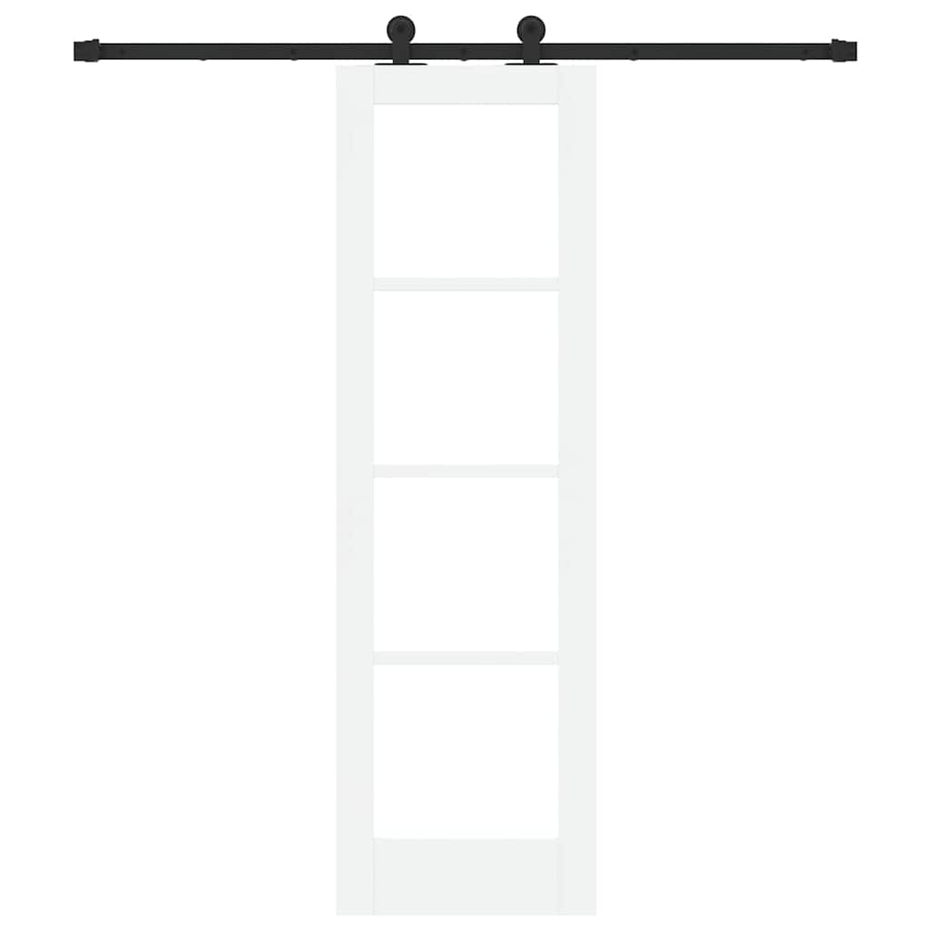 Skyvedør ORKDAL Hvit og svart 61 x 198,5 cm