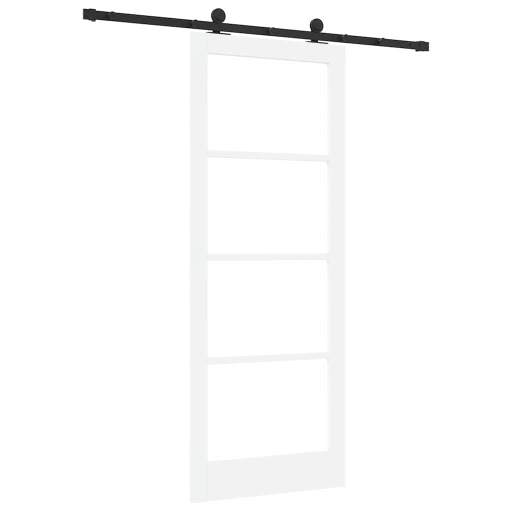 Skyvedør ORKDAL Hvit og svart 83 x 211 cm