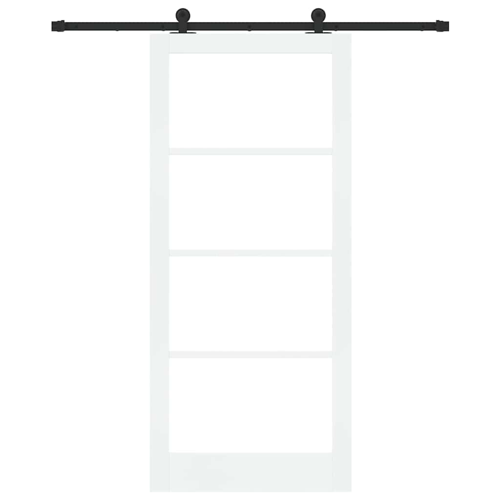 Skyvedør ORKDAL Hvit og svart 93 x 211 cm