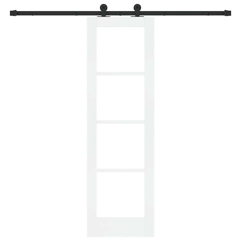 Skyvedør ORKDAL Hvit og svart 61 x 198,5 cm