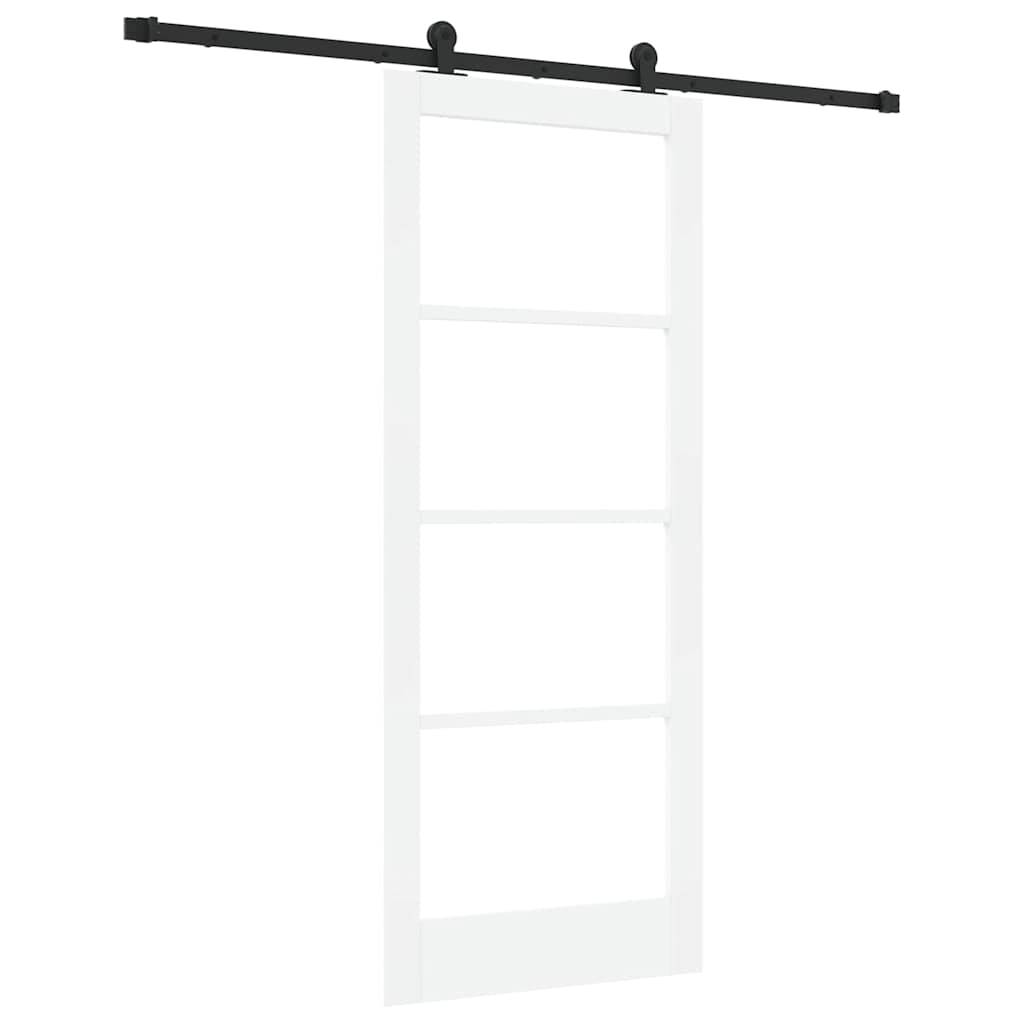 Skyvedør ORKDAL Hvit og svart 83 x 202 cm