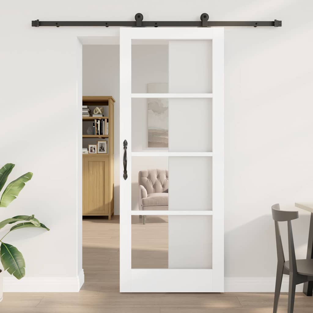 Skyvedør ORKDAL Hvit og svart 83 x 211 cm
