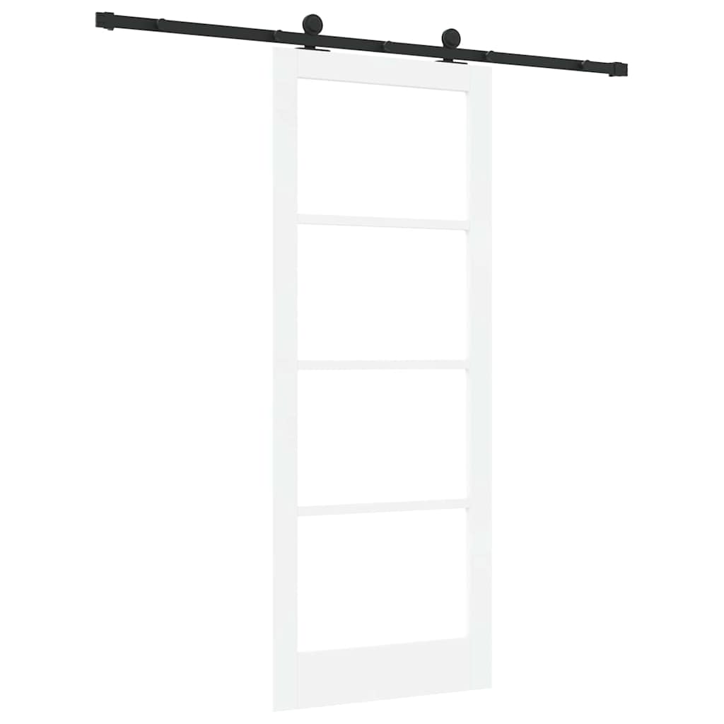 Skyvedør ORKDAL Hvit og svart 83 x 211 cm