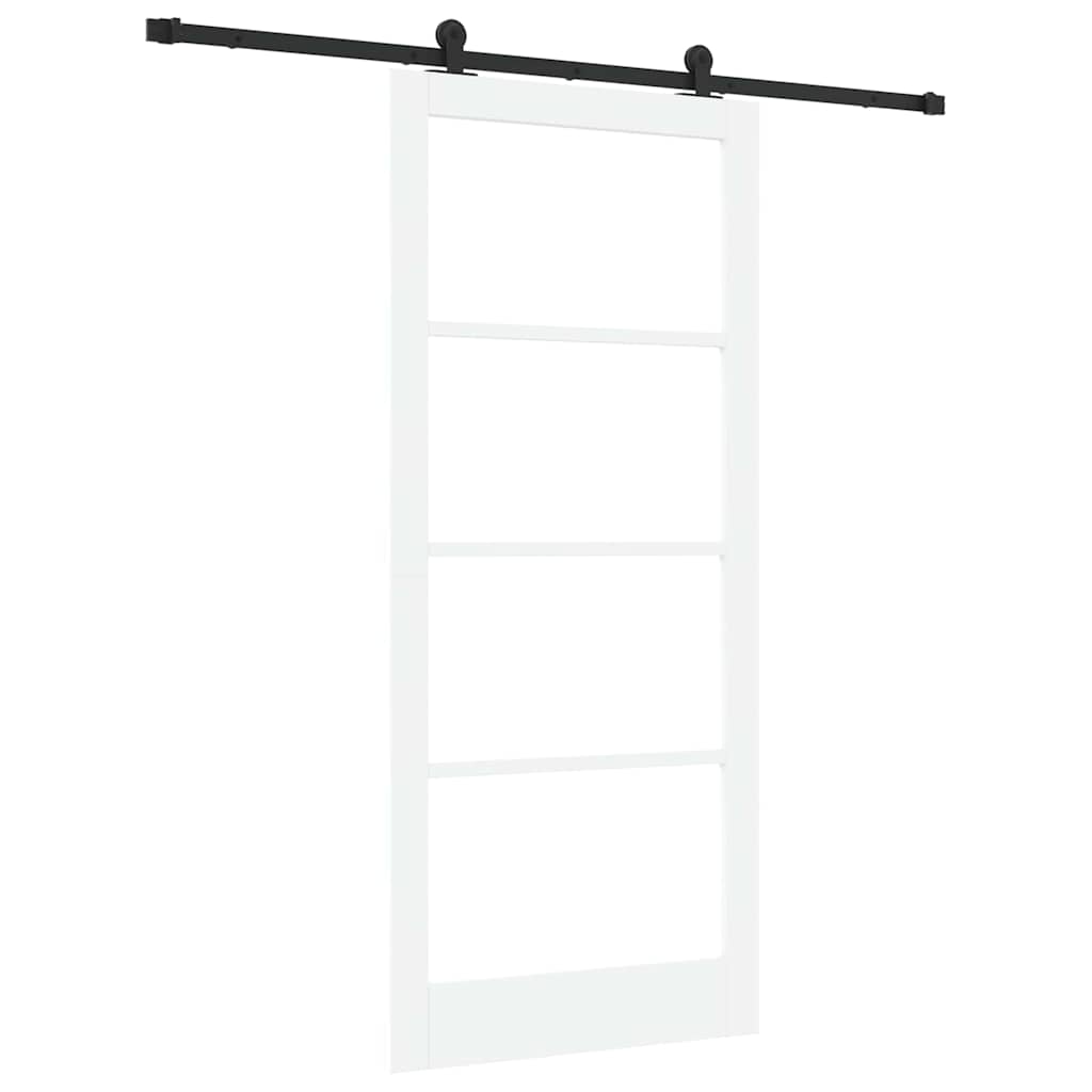 Skyvedør ORKDAL Hvit og svart 93 x 211 cm