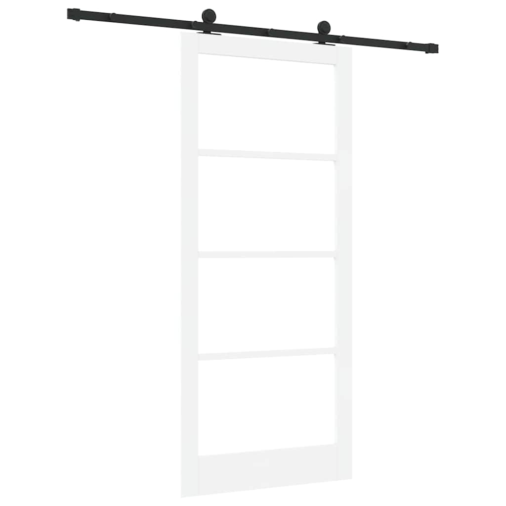 Skyvedør ORKDAL Hvit og svart 93 x 211 cm