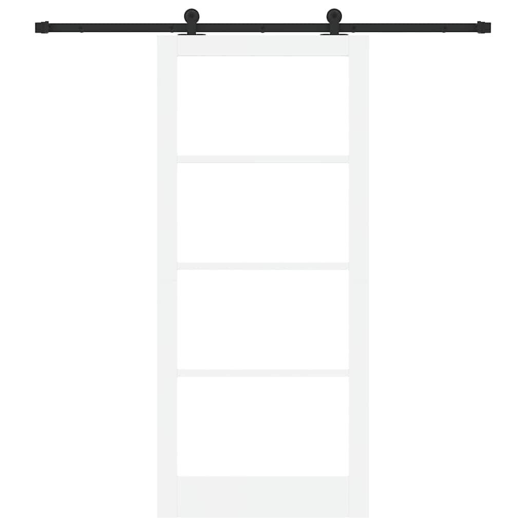 Skyvedør ORKDAL Hvit og svart 93 x 211 cm