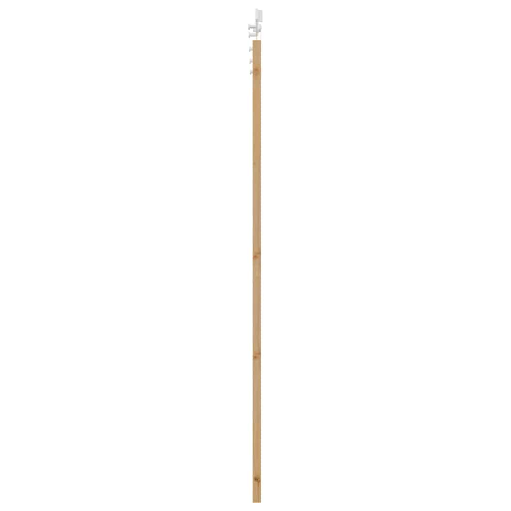 Skyvedør ORKDAL Naturlig 93 x 211 cm Massivt furutre og glass