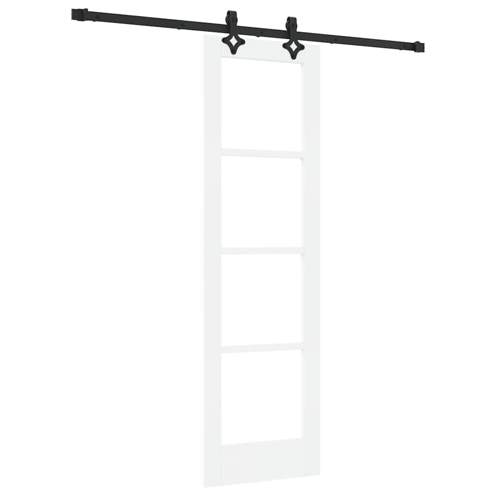Skyvedør ORKDAL Hvit og svart 61 x 198,5 cm