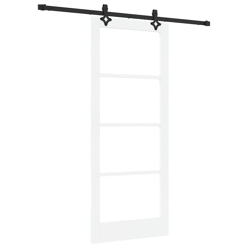 Skyvedør ORKDAL Hvit og svart 83 x 202 cm
