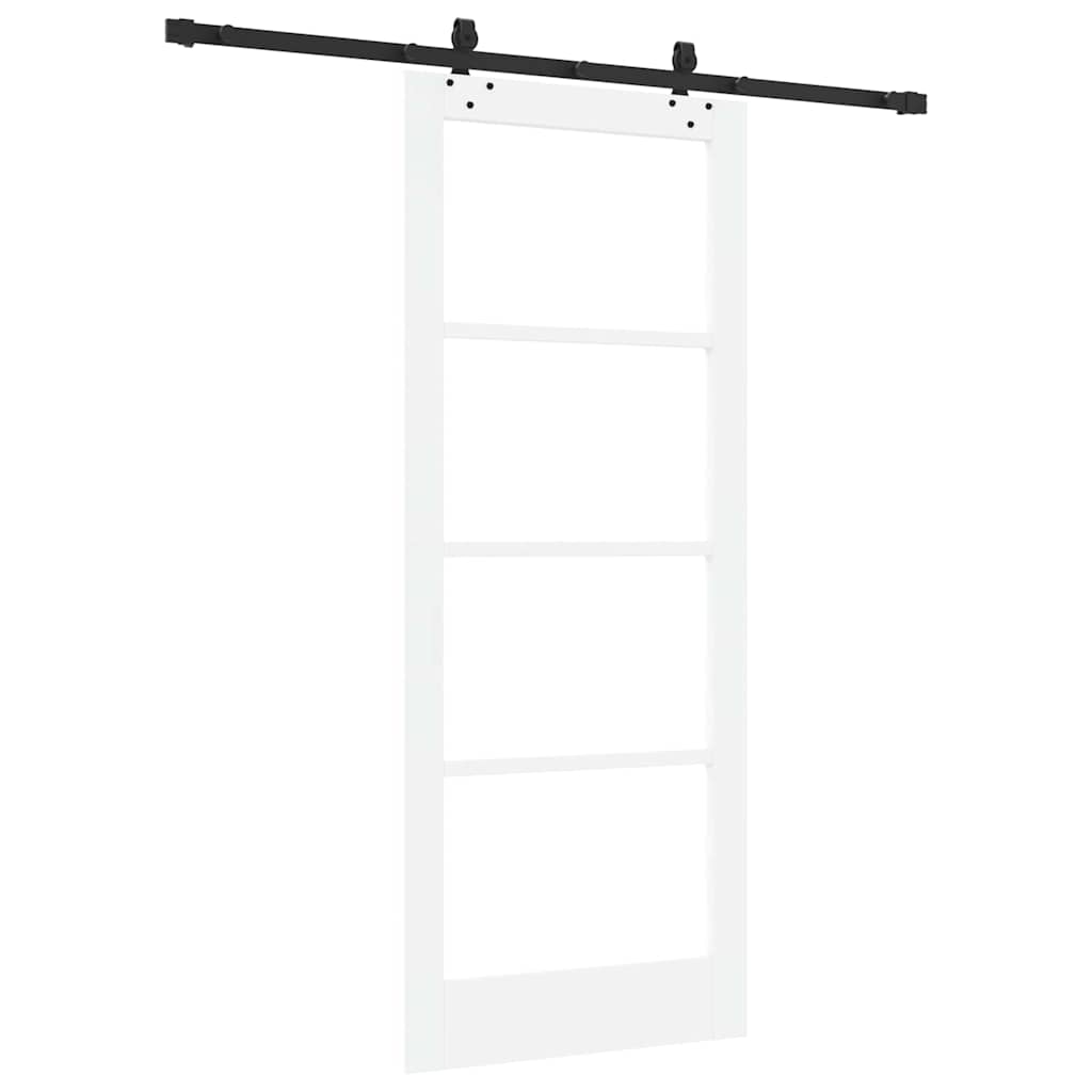 Skyvedør ORKDAL Hvit og svart 83 x 202 cm