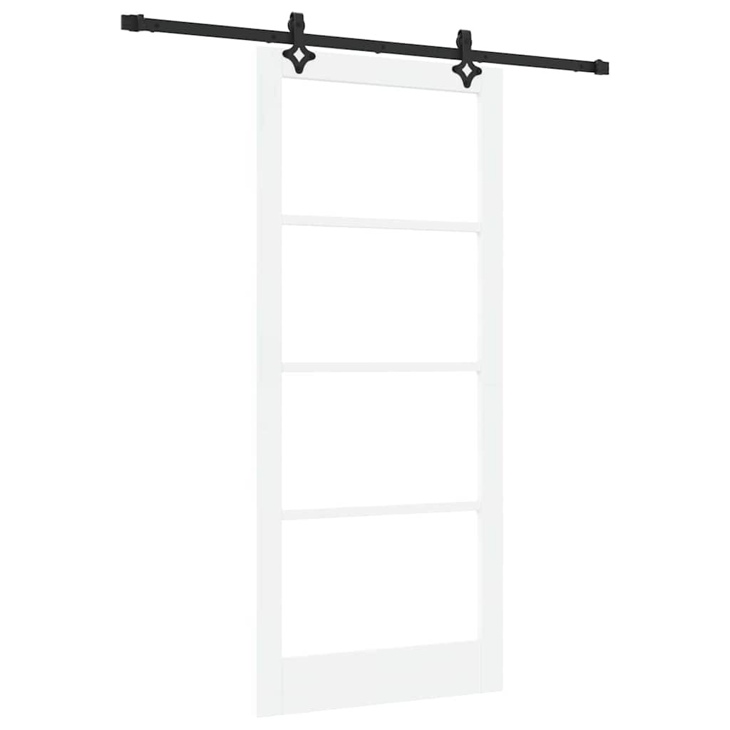 Skyvedør ORKDAL Hvit og svart 93 x 211 cm