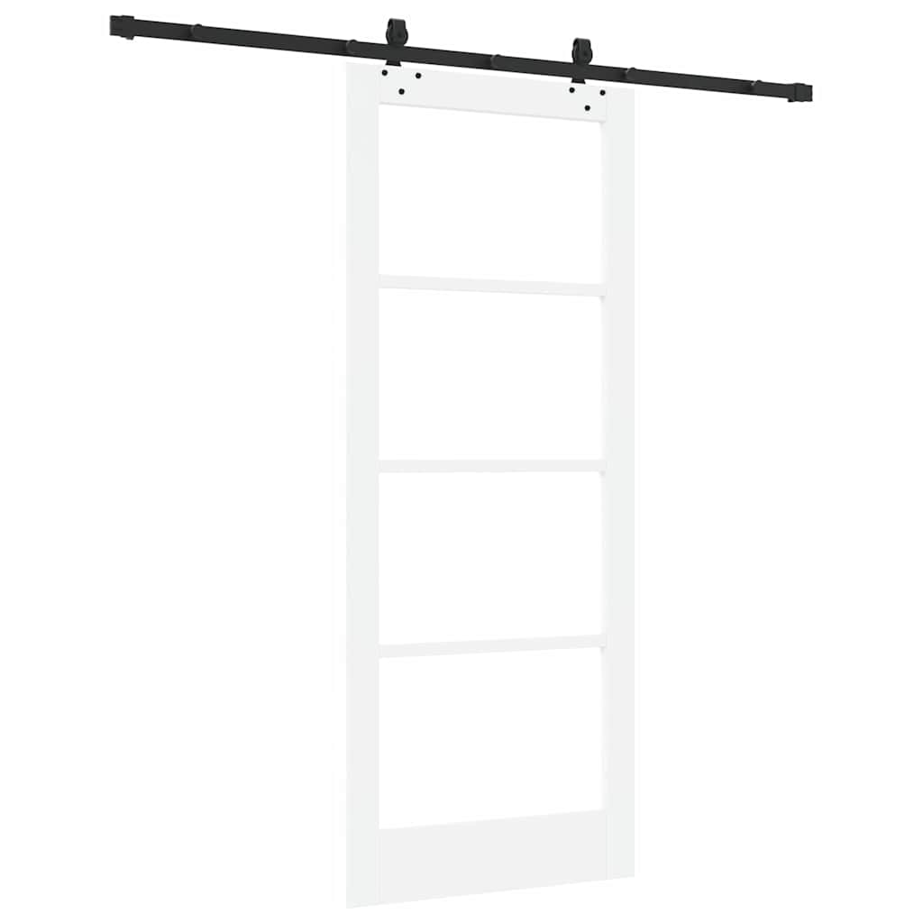 Skyvedør ORKDAL Hvit og svart 83 x 202 cm