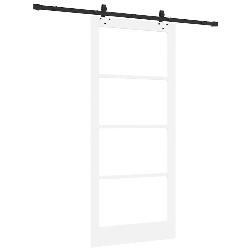 Skyvedør ORKDAL Hvit og svart 93 x 211 cm