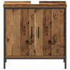 Baderomsinnredningssett med hylle 2 pcs Brun 60 x 30 x 60 cm