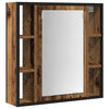 Baderomsinnredningssett med hylle 2 pcs Brun 60 x 30 x 60 cm