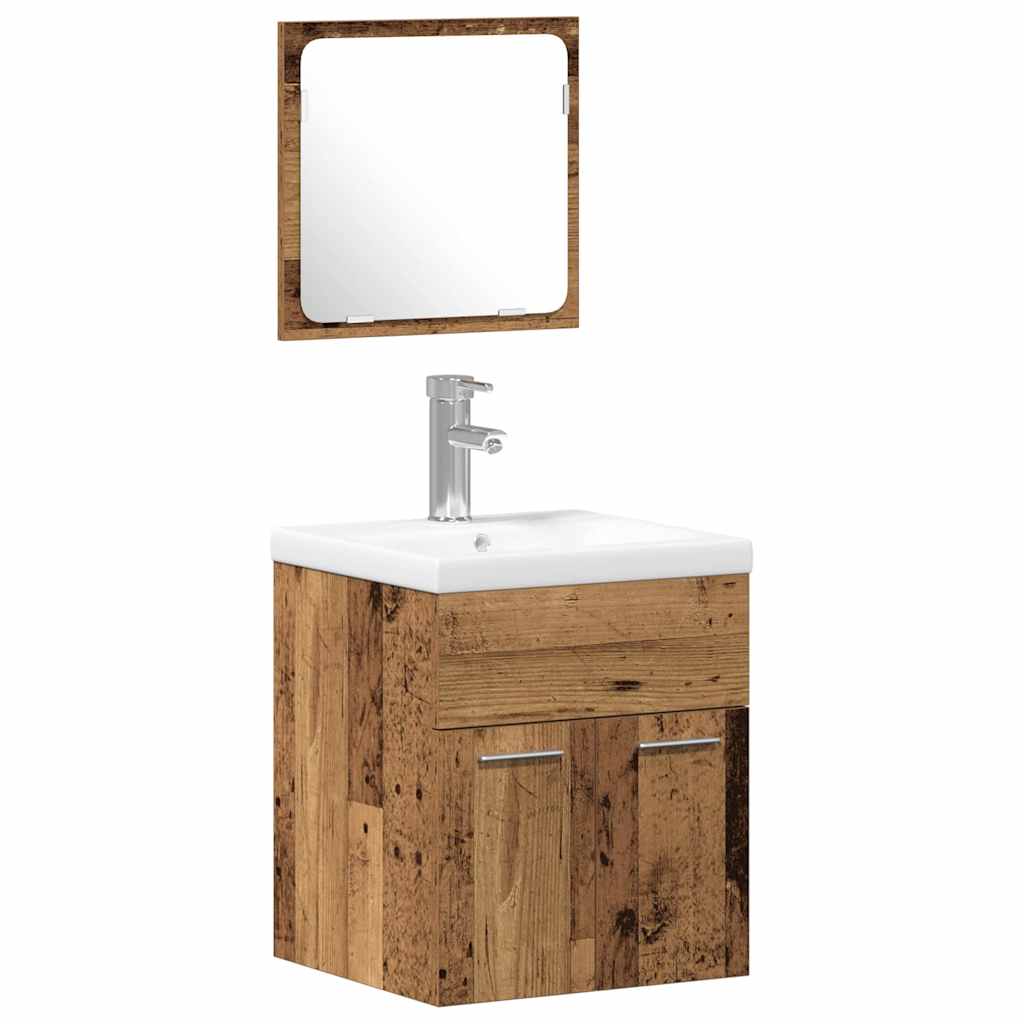 Bathroom Furniture Set 3 pcs Gamle tre 41 x 38.5 x 46 cm