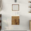 Baderomsinnredningssett 3 pcs Gamle tre 41 x 38.5 x 46 cm