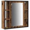 Baderomsspeilskap 3 pcs Brun 80 x 30 x 60 cm Konstruert tre