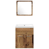 Bademøbelsett 4 pcs Gamle tre 41 x 38.5 x 46 cm Konstruert tre