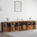 LED sideboard Gammelt tre 283 x 37 x 67 cm Konstruert tre