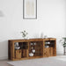 LED sideboard Gammelt tre 181,5 x 37 x 67 cm Konstruert tre