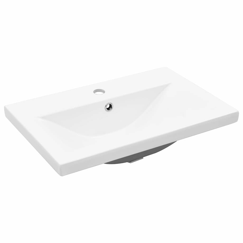 Baderomsvaskeskap for Svart Eik 60 x 39 x 62 cm Konstruert tre