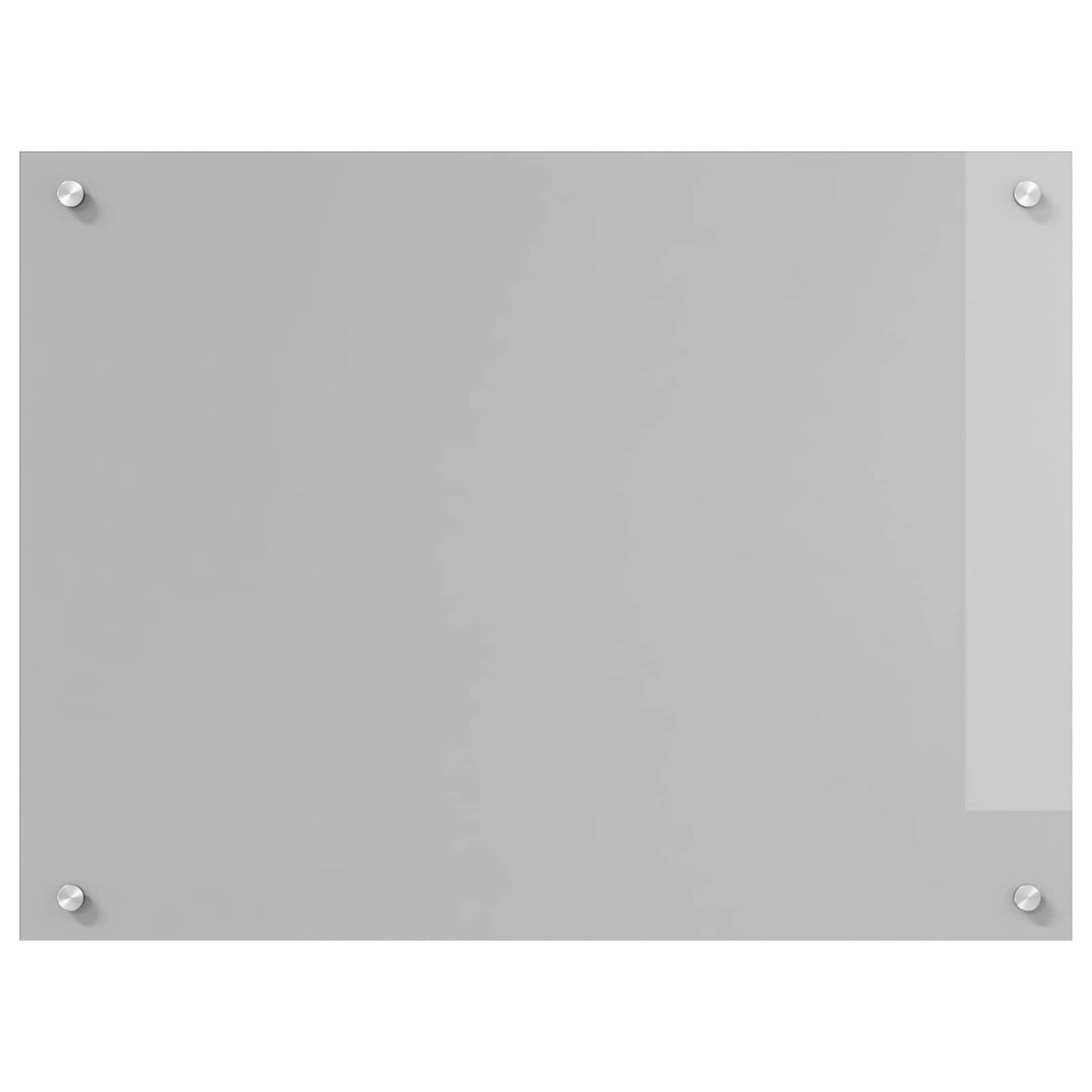 Kjøkkenbenkplate Lysegrå 80 x 60 cm herdet glass