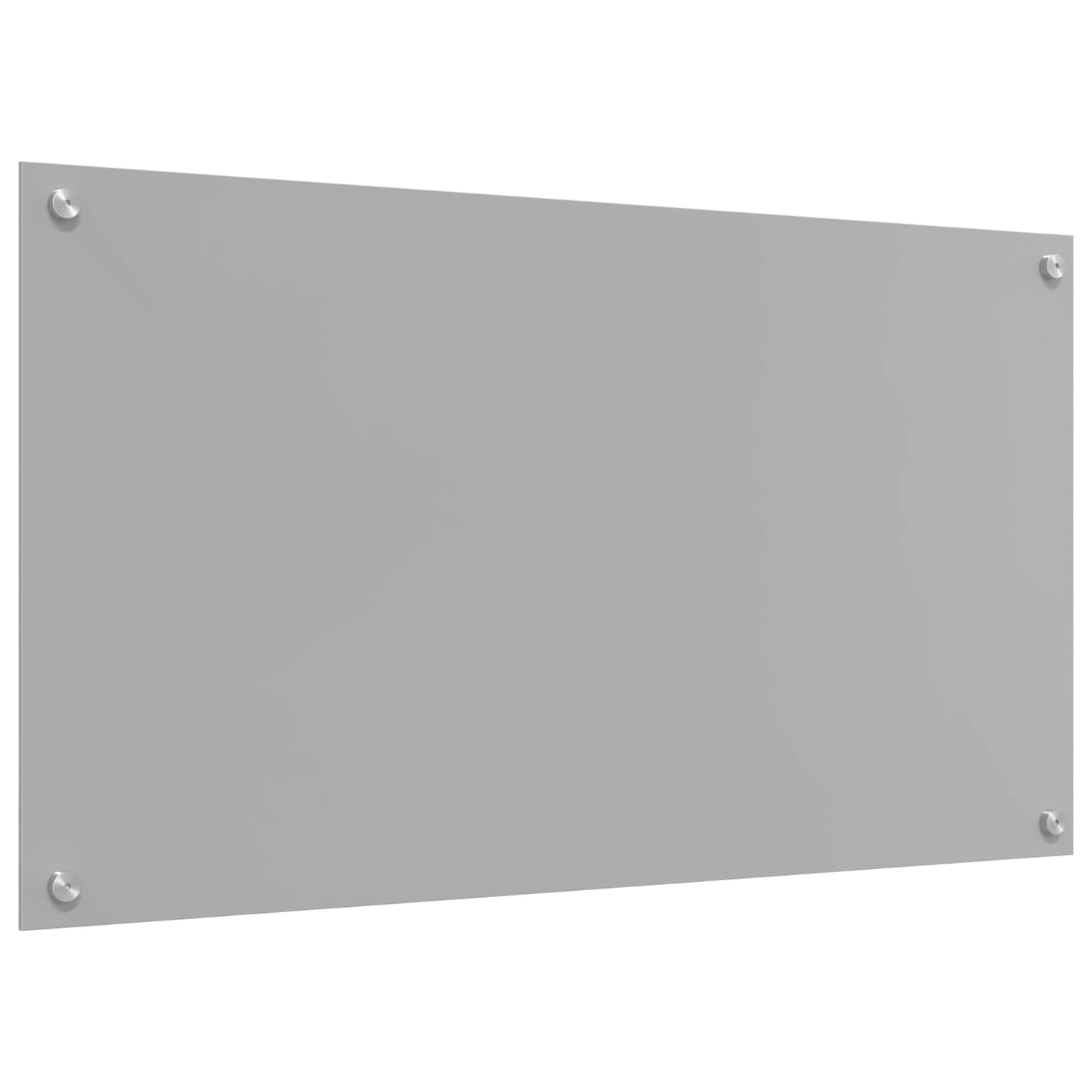 Kjøkkenbenkplate Lysegrå 90 x 50 cm herdet glass