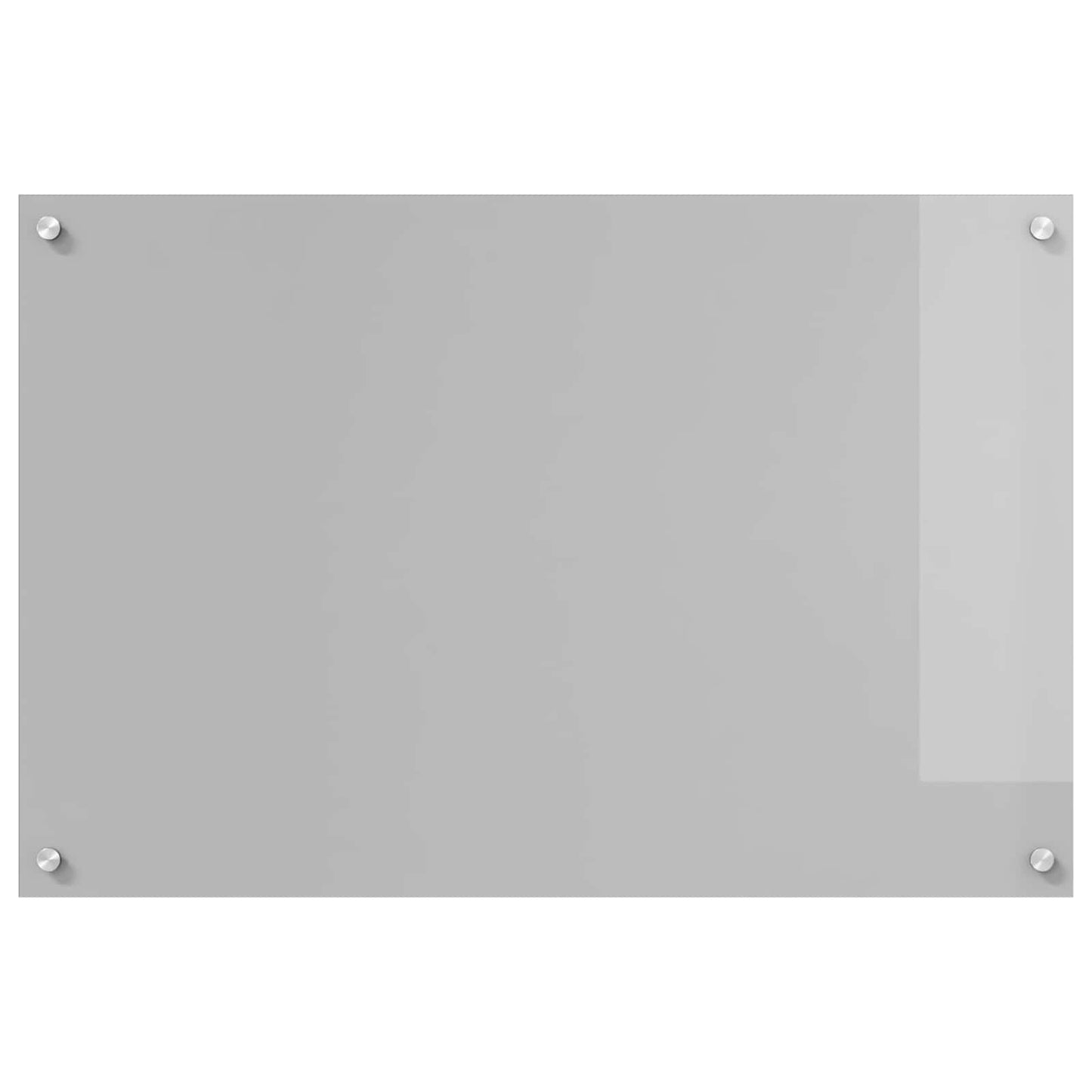 Kjøkkenbenkplate Lysegrå 90 x 60 cm herdet glass