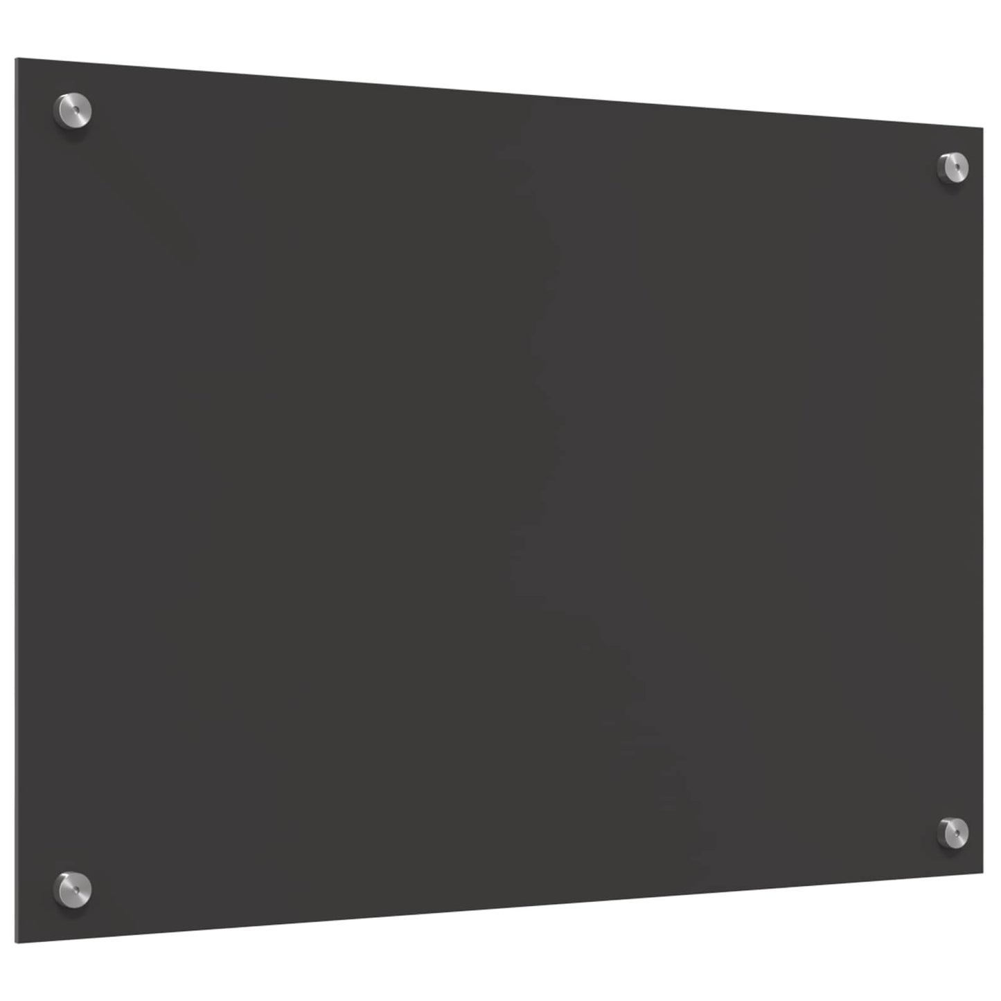 Kjøkkenbenkplate Mørkegrå 70 x 50 cm herdet glass