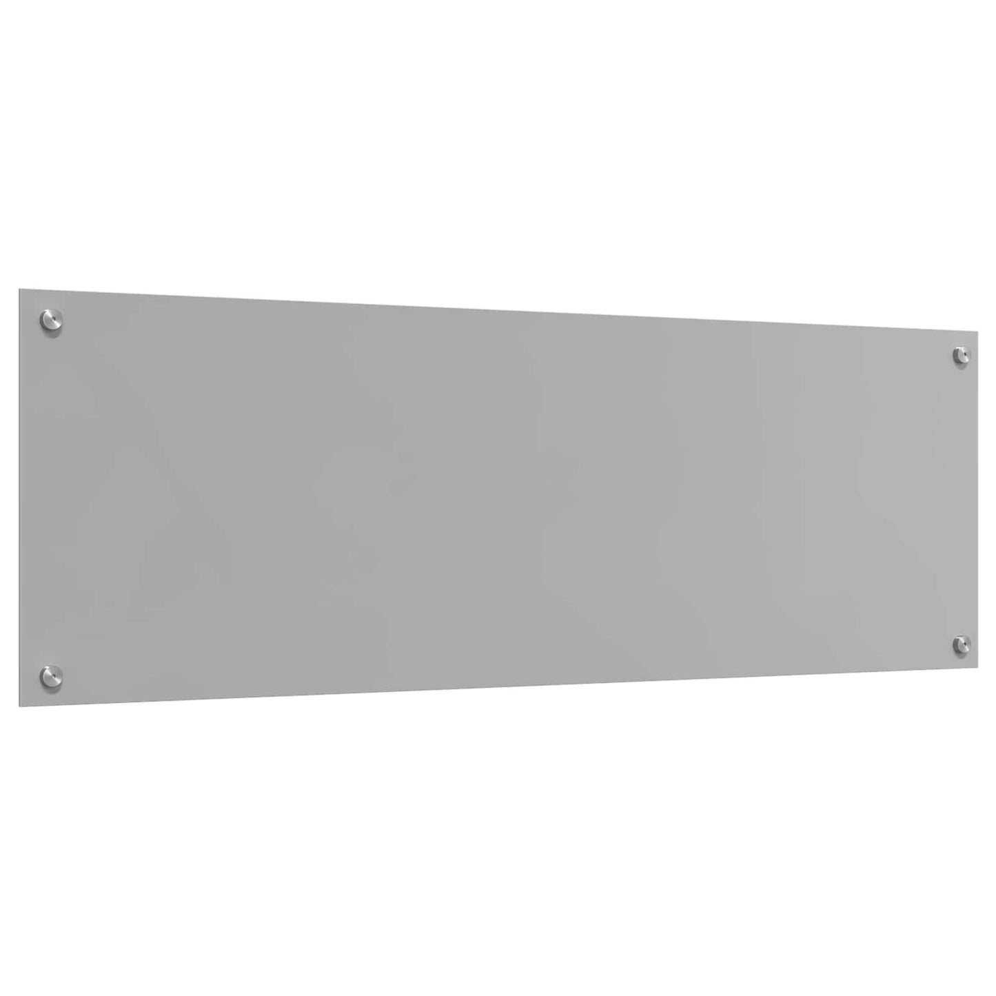 Kjøkkenbenkplate Lysegrå 120 x 40 cm herdet glass