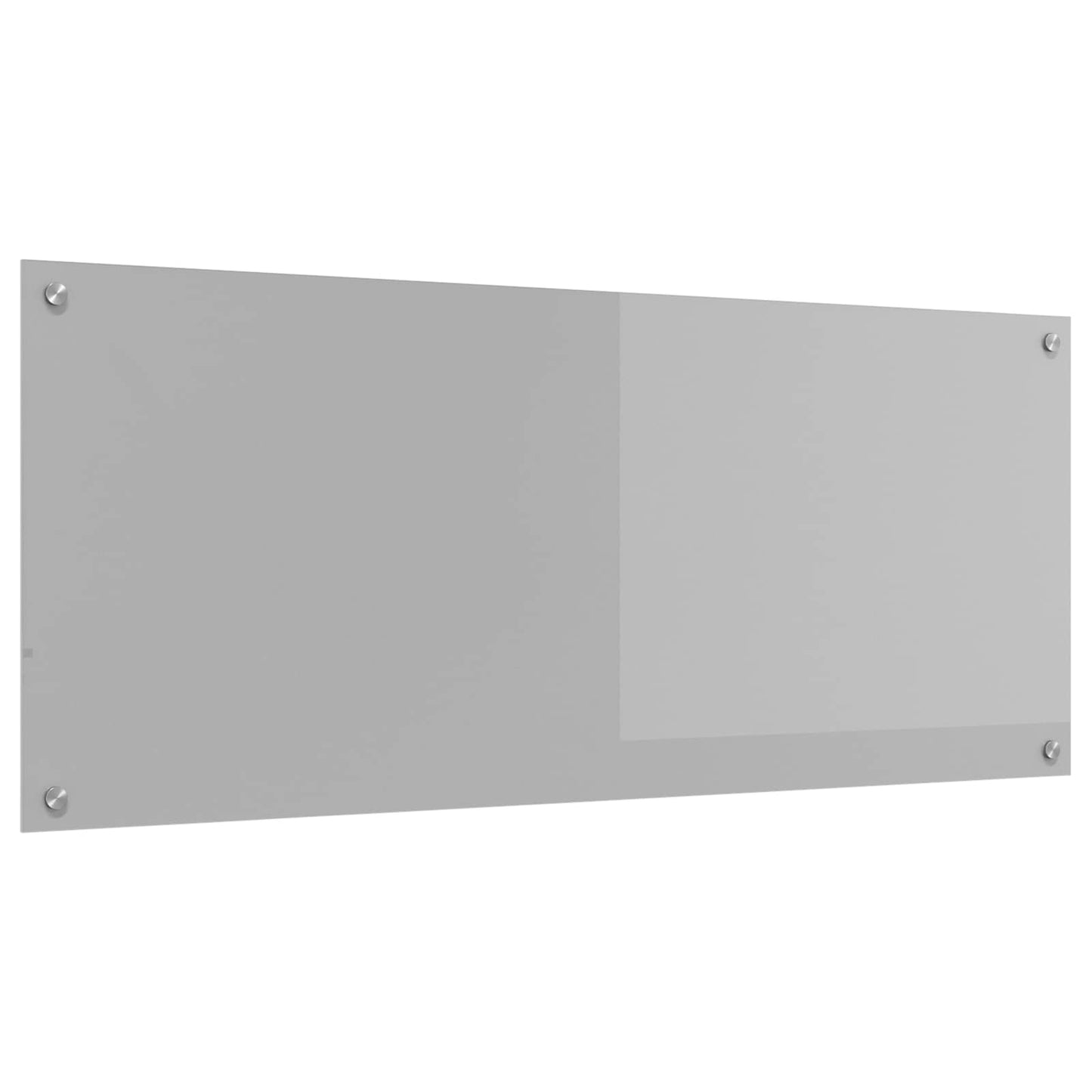 Kjøkkenbenkplate Lysegrå 120 x 50 cm herdet glass